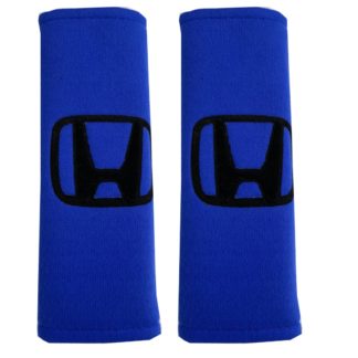 HONDA​​ ​ΜΑΞΙΛΑΡΑΚΙΑ ΓΙΑ ΖΩΝΗ ΑΣΦΑΛΕΙΑΣ 21 X 7,5 cm ΣΕ ΜΠΛΕ ΧΡΩΜΑ ΜΕ ΜΑΥΡΟ LOGO - 2 ΤΕΜ.