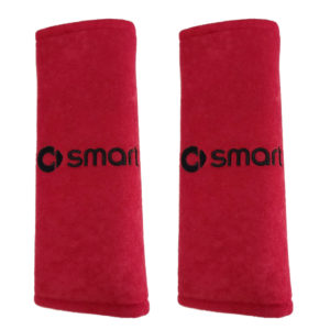 SMART ΜΑΞΙΛΑΡΑΚΙΑ ΓΙΑ ΖΩΝΗ ΑΣΦΑΛΕΙΑΣ 21 X 7,5 cm ΣΕ ΚΟΚΚΙΝΟ ΧΡΩΜΑ ΜΕ ΜΑΥΡΟ LOGO – 2 ΤΕΜ.