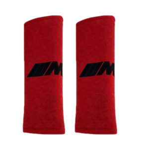 Μ3 ​ΜΑΞΙΛΑΡΑΚΙΑ ΓΙΑ ΖΩΝΗ ΑΣΦΑΛΕΙΑΣ 21 X 7,5 cm ΣΕ ΚΟΚΚΙΝΟ ΧΡΩΜΑ ΜΕ ΜΑΥΡΟ LOGO – 2 ΤΕΜ.