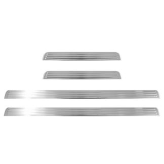 VW TIGUAN 5D 2016+ ΜΑΡΣΠΙΕ ΕΣΩΤΕΡΙΚΑ ΧΡΩΜΙΟΥ HIGHLINE STYLE (ΑΥΤΟΚΟΛΛΗΤΑ) - 4 ΤΕΜ.