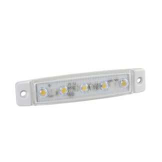 ΦΩΣ ΟΓΚΟΥ 12/24V 5xSMD LED ΛΕΥΚΟ ΔΙΑΦΑΝΟ 96x20mm ΜΕ ΕΓΚΡΙΣΗ ΤΥΠΟΥ R7/R10 LAMPA - 1 TEM.