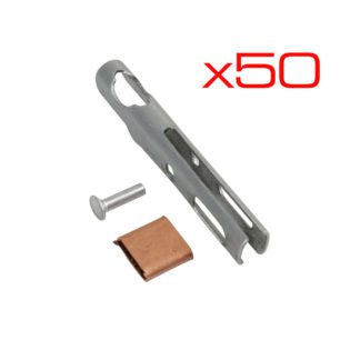 ΤΕΡΜΑΤΙΚΑ ΚΑΛΩΔΙΩΝ & ΣΥΡΜΑΤΟΣΧΟΙΝΩΝ ΓΙΑ ΜΟΥΣΑΜΑΔΕΣ ΚΑΡΟΤΣΑΣ TIR 6mm LAMPA - 50ΤΕΜ.