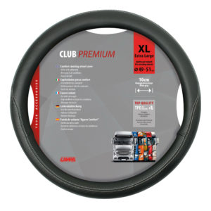 ΚΑΛΥΜΜΑ ΤΙΜΟΝΙΟΥ ΦΟΡΤΗΓΟΥ CLUB 49/51cm (XL) ΜΑΥΡΟ ΟΙΚΟΛΟΓΙΚΟ ΚΑΙ ΑΟΣΜΟ