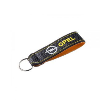 Μπρελόκ Κλειδιών Τεχνόδερμα Κεντητό Δύο Όψεων Opel