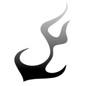 ΑΥΤΟΚΟΛΛΗΤΟ ΦΛΟΓΑ-ΜΑΥΡΟ/ΑΝΘΡΑΚΙ