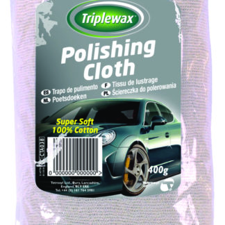 ΠΑΝΙ ΓΙΑ ΓΥΑΛΙΣΜΑ ΒΑΜΒΑΚΕΡΟ 100% (COTTON) 400g/500x27cm CARPLAN TRIPLEWAX POLISHING CLOTH