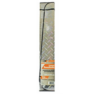 Εσωτερική Ηλιοπροστασία Παρμπρίζ Αυτοκινήτου 80×135 cm Laser – Cartech