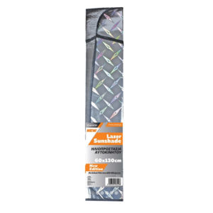 Εσωτερική Ηλιοπροστασία Παρμπρίζ Αυτοκινήτου 60×130 cm – Cartech