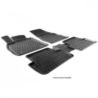 BMW ΣΕΙΡΑ 3 E46 4D 1998-2005 ΠΑΤAKIA ΜΑΡΚE ΛΑΣΤΙΧΟ ΣΚΑΦΑΚΙΑ (ΜΑΥΡΟ) PERFLEX -4 ΤΕΜ.