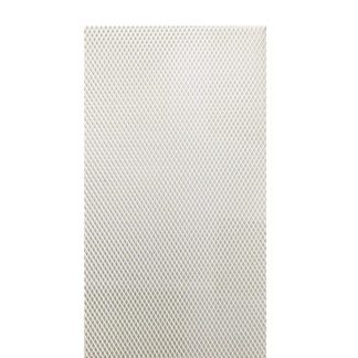 ΣΙΤΑ ΑΛΟΥΜΙΝΙΟΥ ΛΕΥΚΗ 100x25cm ΤΡΥΠΑ 0,7x0,3cm ΠΑΧΟΣ 0,2cm - 1 ΤΕΜ.