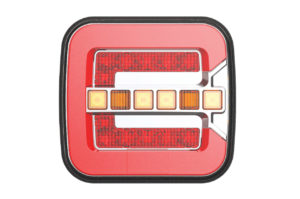 ΦΑΝΑΡΙ ΠΙΣΙΝΟ RCL-08-LR 10-30V LED 108x102x38mm ΜΕ ΚΑΛΩΔΙΟ 1ΤΕΜ