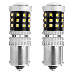ΛΑΜΠΑΚΙΑ ΜΟΝΟΠΟΛΙΚΑ LED ΛΕΥΚΑ CAN-BUS P21W BA15S 1156 39xSMD 2016 ΑMiO – 2 TEM.