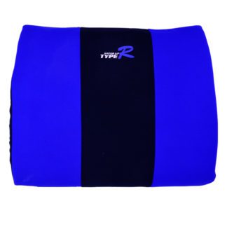 Μαξιλάρι Μέσης Type-R Για Το Κάθισμα Του Αυτοκινήτου Μπλε-Μαύρο 1Τμχ