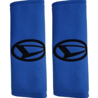 DAIHATSU ΜΑΞΙΛΑΡΑΚΙΑ ΓΙΑ ΖΩΝΗ ΑΣΦΑΛΕΙΑΣ 21 X 7,5 cm ΣΕ ΜΠΛΕ ΧΡΩΜΑ ΜΕ ΜΑΥΡΟ LOGO - 2 ΤΕΜ.