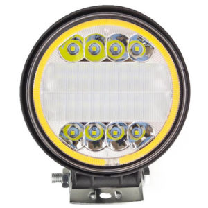 Προβολέας Εργασίας  Amio (02428) Στρόγγυλος Ø110mm 45W Combo 9V-36V Με Διπλή Λειτουργία 42 Led AWL14 1Τμχ