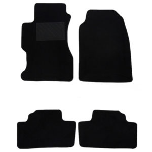 Μοκέτες Αυτοκινήτου Συμβατές Με BMW E83 X3 2004+ Μαύρες 4Τμχ
