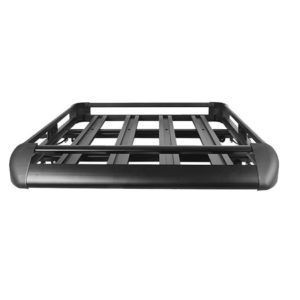 Σχάρα Οροφής Αυτοκινήτου Αλουμινίου Aero Μαύρη 127x96cm