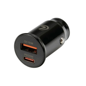 ΦΟΡΤΙΣΤΗΣ ΑΝΑΠΤΗΡΑ ΜΕ 2 ΘΥΡΕΣ USB TYPE A+ TYPE C 20W 12/24V 20W ESSENTIAL LINE LAMPA – 1ΤΕΜ.