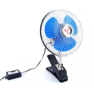 ΑΝΕΜΙΣΤΗΡΑΣ ΑΝΑΠΤΗΡΑ 12V – 17,5 cm ΜΕ ΚΛΙΠ ΣΤΗΡΙΞΗΣ (ΠΕΡΙΣΤΡΕΦΟΜΕΝΟΣ/ΜΕΤΑΛΛΙΚΟΣ)