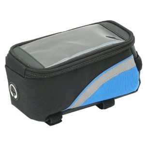 ΤΣΑΝΤΑΚΙ ΠΟΔΗΛΑΤΟΥ ΜΑΥΡΟ/ΜΠΛΕ ΜΕ ΘΕΣΗ ΚΙΝΗΤΟΥ 19x10x10cm CAR COMMERCE – 1 ΤΕΜ.