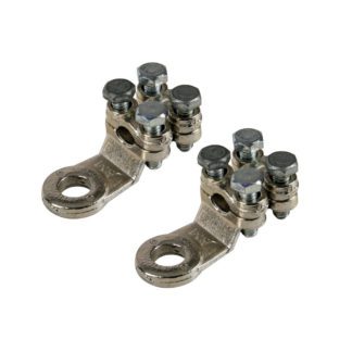 ΑΚΡΟΔΕΚΤΕΣ ΚΑΛΩΔΙΩΝ ΜΠΑΤΑΡΙΑΣ 50mm² ΜΕ ΤΡΥΠΑ 10mm ΜΕ ΔΙΠΛΗ ΠΛΑΚΑ ΣΥΣΦΙΞΗΣ 2ΤΕΜ