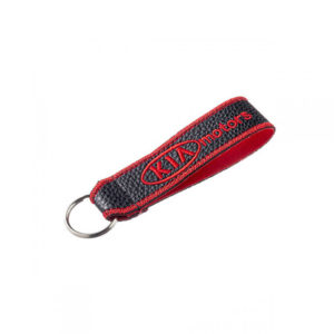 Μπρελόκ Κλειδιών Τεχνόδερμα Κεντητό Δύο Όψεων Kia