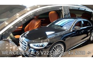 MERCEDES S W223 /V223 4D 2020+ ΣΕΤ ΑΝΕΜΟΘΡΑΥΣΤΕΣ ΑΥΤΟΚΙΝΗΤΟΥ ΑΠΟ ΕΥΚΑΜΠΤΟ ΦΙΜΕ ΠΛΑΣΤΙΚΟ HEKO – 4 ΤΕΜ.