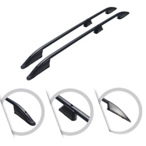 OPEL VIVARO 2014-2019/RENAULT TRAFIC 2014-2019/ TALENTO ΠΑΡΑΛΛΗΛΕΣ ΜΠΑΡΕΣ ΟΡΟΦΗΣ ΑΛΟΥΜΙΝΙΟΥ ΜΑΥΡΕΣ SOLID L2 OMTEC – 2 TEM.