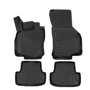 AUDI A3 4D 2016+ ΜΑΡΚΕ ΠΑΤΑΚΙΑ ΣΕ ΣΚΑΦΗ TPE ΛΑΣΤΙΧΟ ΣΕ ΜΑΥΡΟ ΧΡΩΜΑ NOVLINE – 4 ΤΕΜ.