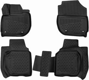 HONDA JAZZ 5D 2014+  ΜΑΡΚΕ ΠΑΤΑΚΙΑ ΣΕ ΣΚΑΦΗ TPE ΛΑΣΤΙΧΟ ΣΕ ΜΑΥΡΟ ΧΡΩΜΑ NOVLINE – 4 ΤΕΜ.