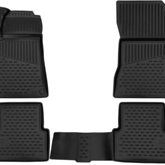 MERCEDES A-KLAS W176 5D 2015+ ΜΑΡΚΕ ΠΑΤΑΚΙΑ ΣΕ ΣΚΑΦΗ TPE ΛΑΣΤΙΧΟ ΣΕ ΜΑΥΡΟ ΧΡΩΜΑ NOVLINE - 4 ΤΕΜ.