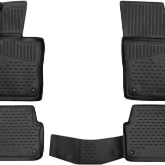 VOLVO V60 4D 2018+ ΜΑΡΚΕ ΠΑΤΑΚΙΑ ΣΕ ΣΚΑΦΗ TPE ΛΑΣΤΙΧΟ ΣΕ ΜΑΥΡΟ ΧΡΩΜΑ NOVLINE - 4 ΤΕΜ.