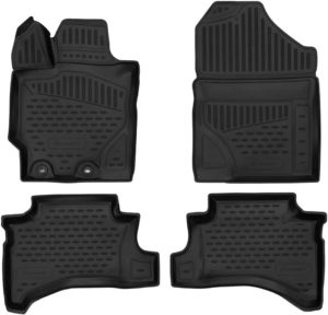 TOYOTA YARIS HYBRID 5D (ΥΒΡΙΔΙΚΟ) 2017-2020  ΜΑΡΚΕ ΠΑΤΑΚΙΑ ΣΕ ΣΚΑΦΗ TPE ΛΑΣΤΙΧΟ ΣΕ ΜΑΥΡΟ ΧΡΩΜΑ NOVLINE – 4 ΤΕΜ.