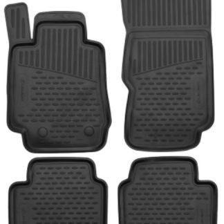 ALFA ROMEO GIULIA 4x4 2016+ ΜΑΡΚΕ ΠΑΤΑΚΙΑ ΣΕ ΣΚΑΦΗ TPE ΛΑΣΤΙΧΟ ΣΕ ΜΑΥΡΟ ΧΡΩΜΑ NOVLINE - 4 ΤΕΜ.​