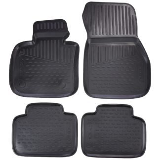 BMW ΣΕΙΡΑ 2 ACTIVE TOURER F45 5D 2014+ ΜΑΡΚΕ ΠΑΤΑΚΙΑ ΣΕ ΣΚΑΦΗ TPE ΛΑΣΤΙΧΟ ΣΕ ΜΑΥΡΟ ΧΡΩΜΑ NOVLINE - 4 ΤΕΜ.