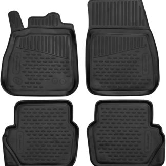 FORD PUMA 5D 2019+ ΜΑΡΚΕ ΠΑΤΑΚΙΑ ΣΕ ΣΚΑΦΗ TPE ΛΑΣΤΙΧΟ ΣΕ ΜΑΥΡΟ ΧΡΩΜΑ NOVLINE - 4 ΤΕΜ.​