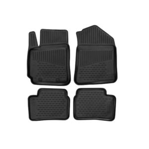 HYUNDAI i10 5D 2016-2019 ΜΑΡΚΕ ΠΑΤΑΚΙΑ ΣΕ ΣΚΑΦΗ TPE ΛΑΣΤΙΧΟ ΣΕ ΜΑΥΡΟ ΧΡΩΜΑ NOVLINE – 4 ΤΕΜ.