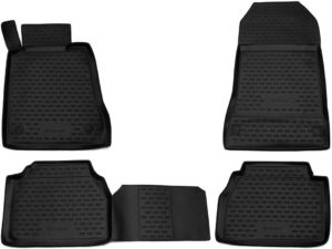 MERCEDES E-KLAS W210 1995-2003 ΜΑΡΚΕ ΠΑΤΑΚΙΑ ΣΕ ΣΚΑΦΗ TPE ΛΑΣΤΙΧΟ ΣΕ ΜΑΥΡΟ ΧΡΩΜΑ NOVLINE – 4 ΤΕΜ.