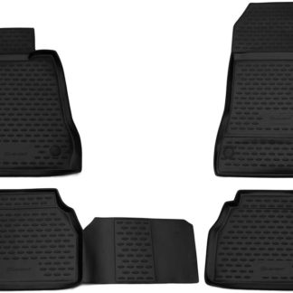 MERCEDES E-KLAS W210 1995-2003 ΜΑΡΚΕ ΠΑΤΑΚΙΑ ΣΕ ΣΚΑΦΗ TPE ΛΑΣΤΙΧΟ ΣΕ ΜΑΥΡΟ ΧΡΩΜΑ NOVLINE - 4 ΤΕΜ.