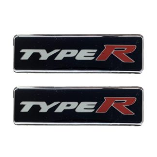 HONDA TYPE-R ΣΗΜΑΤΑ ΒΙΔΩΤΑ 10 Χ 3 cm ΕΠΟΞΕΙΔΙΚΗΣ ΡΥΤΙΝΗΣ (ΥΓΡΟ ΓΥΑΛΙ) ΣΕ ΜΑΥΡΟ/ΚΟΚΚΙΝΟ ΓΙΑ ΠΑΤΑΚΙΑ - 2 ΤΕΜ.