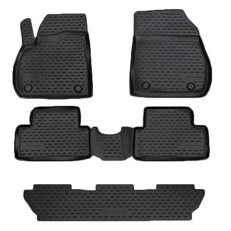 OPEL ZAFIRA C (5ΘΕΣΙΟ) 5D 2012+ ΜΑΡΚΕ ΠΑΤΑΚΙΑ ΣΕ ΣΚΑΦΗ TPE ΛΑΣΤΙΧΟ ΣΕ ΜΑΥΡΟ ΧΡΩΜΑ NOVLINE - 5 ΤΕΜ.