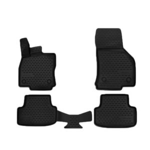 SEAT LEON 5D 2012-2019  ΜΑΡΚΕ ΠΑΤΑΚΙΑ ΣΕ ΣΚΑΦΗ TPE ΛΑΣΤΙΧΟ ΣΕ ΜΑΥΡΟ ΧΡΩΜΑ NOVLINE – 4 ΤΕΜ.