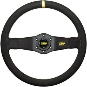 ΤΙΜΟΝΙ RALLY ΔΙΛΑΜΟ SUEDE  350ΜΜ ΒΑΘΟΣ 95ΜΜ OMP – 1 ΤΕΜ.