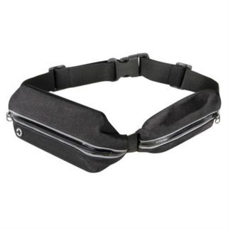 ΤΣΑΝΤΑΚΙ ΜΕΣΗΣ POUCH ΜΕ ΔΙΠΛΗ ΘΗΚΗ ΚΙΝΗΤΟΥ ΑΔΙΑΒΡΟΧΟ ΜΑΥΡΟ