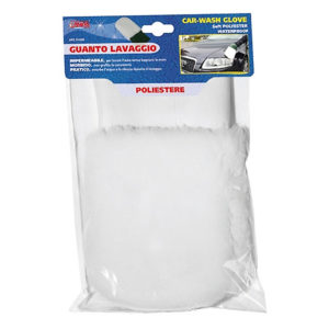 ΓΑΝΤΙ ΠΛΥΣΙΜΑΤΟΣ ΧΝΟΥΔΩΤΟ (POLYESTER) ΑΔΙΑΒΡΟΧΟ ΛΕΥΚΟ 29x16cm