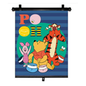 ΚΟΥΡΤΙΝΑΚΙ ΗΛΙΟΠΡΟΣΤΑΣΙΑΣ ΣΕ ΡΟΛΟ WINNIE THE POOH 36x45cm ΓΙΑ ΠΛΑΙΝΟ ΤΖΑΜΙ/ΠΙΣΩ ΠΑΡΜΠΡΙΖ​ ΑMiO – 1 TEM.