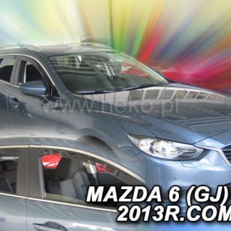 MAZDA 6 GJ 5D COMBI 08/2013+ ΣΕΤ ΑΝΕΜΟΘΡΑΥΣΤΕΣ ΑΥΤΟΚΙΝΗΤΟΥ ΑΠΟ ΕΥΚΑΜΠΤΟ ΦΙΜΕ ΠΛΑΣΤΙΚΟ HEKO - 4 ΤΕΜ.