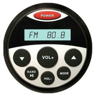 HASDA MP3 PLAYER 87mm 4x40W ΜΕ ΡΑΔΙΟΦΩΝΟ/USB/BLUETOOTH (ΑΔΙΑΒΡΟΧΟ/ΣΤΡΟΓΓΥΛΟ/ΜΑΥΡΟ)