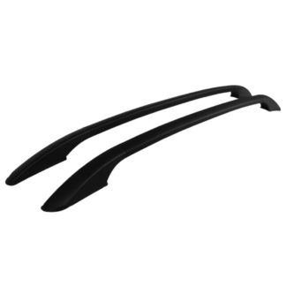 CITROEN JUMPY 2006-2016 ΠΑΡΑΛΛΗΛΕΣ ΜΠΑΡΕΣ ΟΡΟΦΗΣ ΑΛΟΥΜΙΝΙΟΥ ΜΑΥΡΕΣ SOLID L1 OMTEC - 2 TEM.