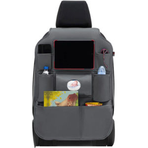 Θήκη Οργάνωσης – Organizer Πλάτης Καθίσματος Αυτοκινήτου Otom Exclucive Από Τεχνόδερμα Γκρι Χρώμα 77,5cm x 49cm Universal 1 Τεμάχιο ORG-102 1 Τεμάχιο